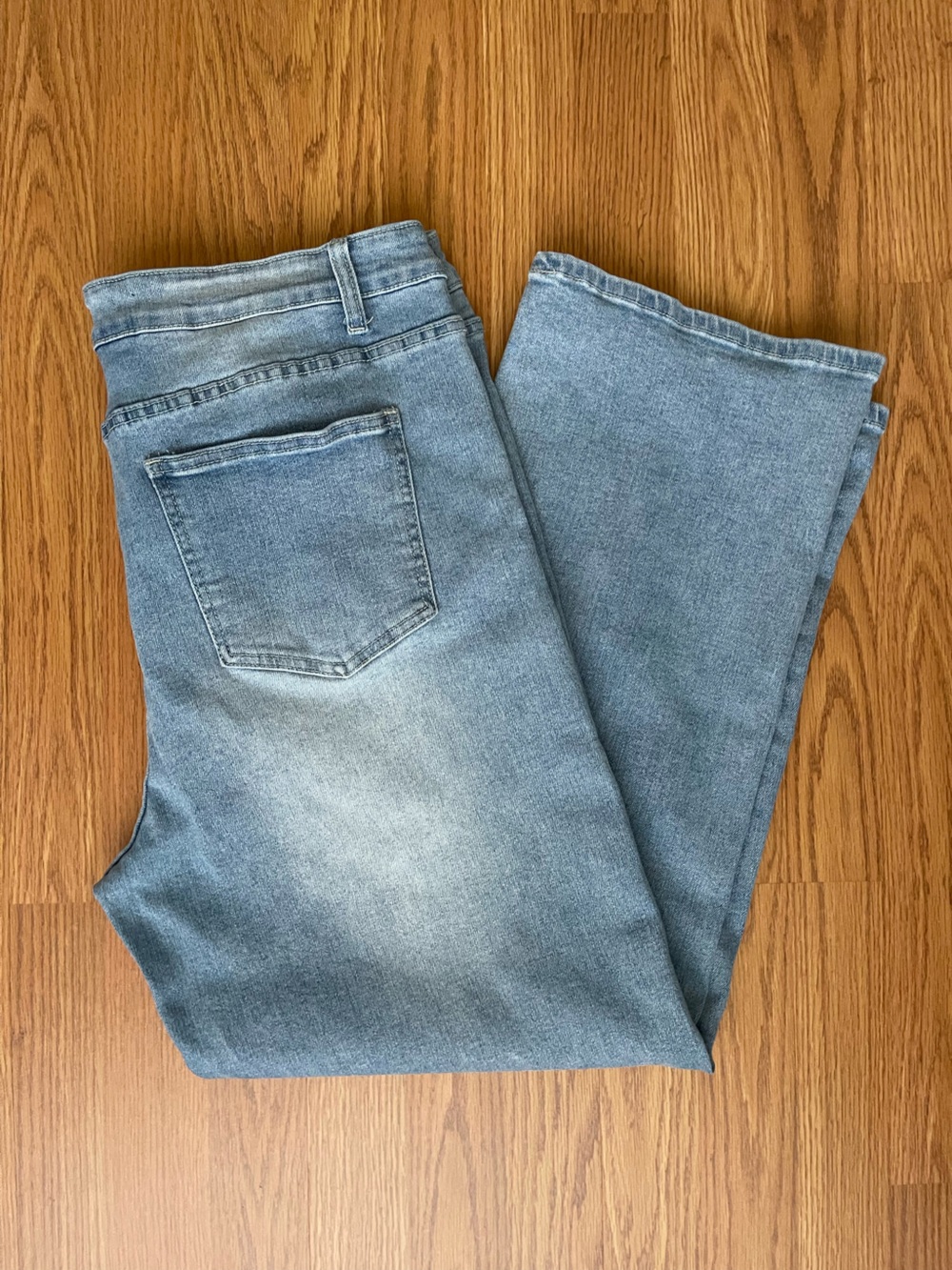 Curvy girl Sky jeans Women’s Light Blue Jeans - Size 20 stretch classic timeles - Picture 8 of 8